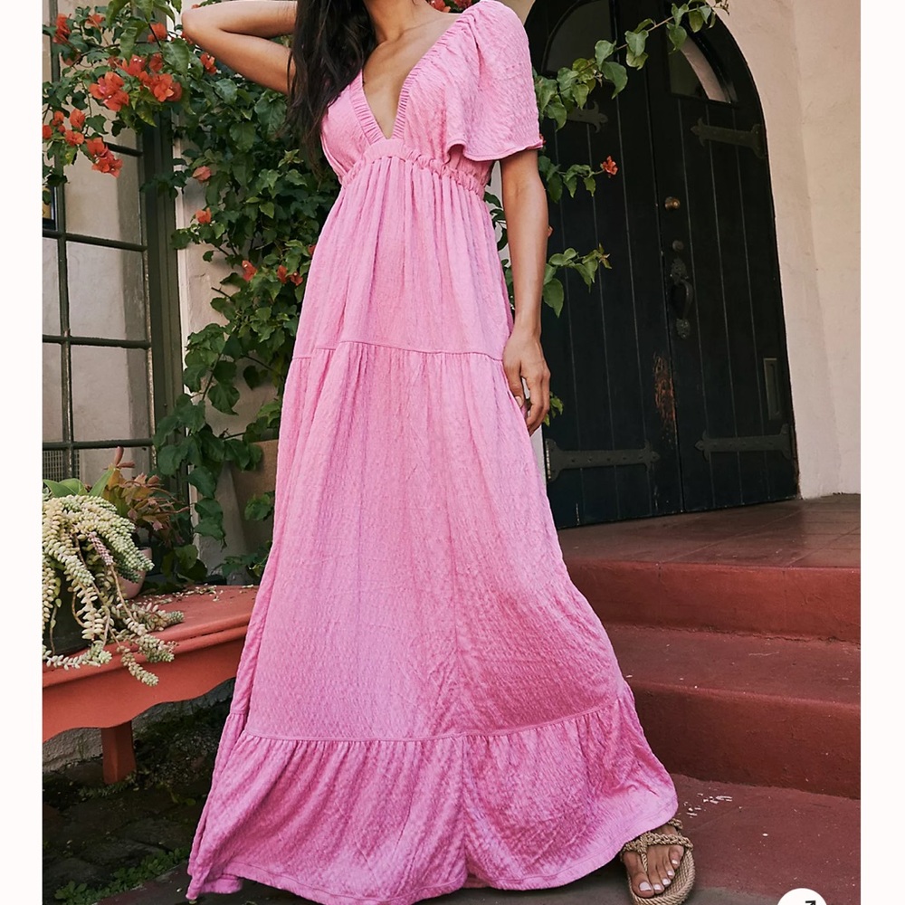 Free People La La Maxi Dress